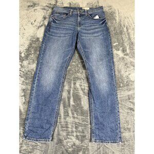 Wrangler Mens Athletic Fit Blue Denim Jeans Size 30x30 Cotton/Spandex